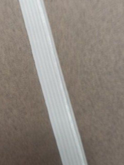 Elastique lingerie bordure 10 mm blanc au mètre