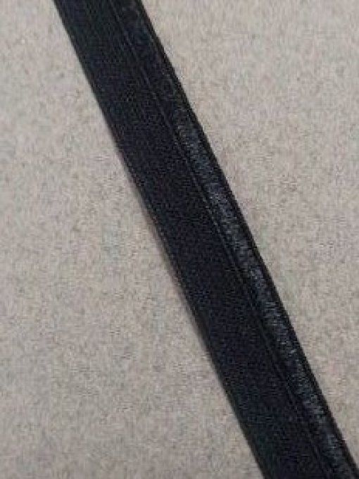 Elastique lingerie bordure 10 mm noir au mètre