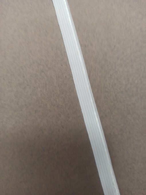 Elastique lingerie 10 mm blanc au mètre