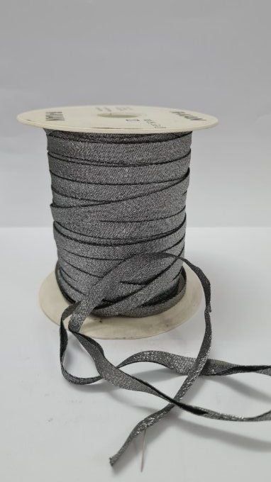 Biais lurex canon de fusil 10 mm vendu au mètre – Axe Mode Paris