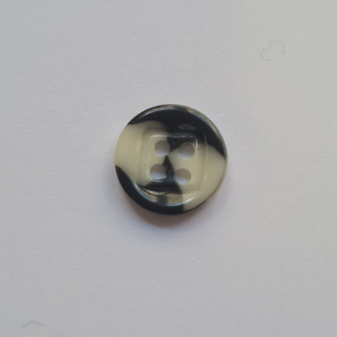 Bouton chemise jaspé 11 mm à la pièce