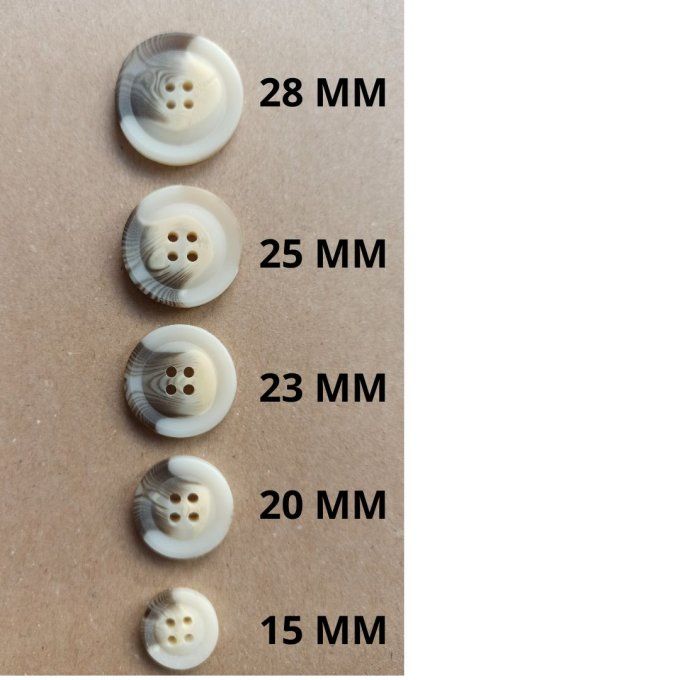 Bouton jaspé manteau / veste à la pièce