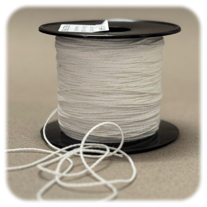Cordon coton 1 mm au mètre