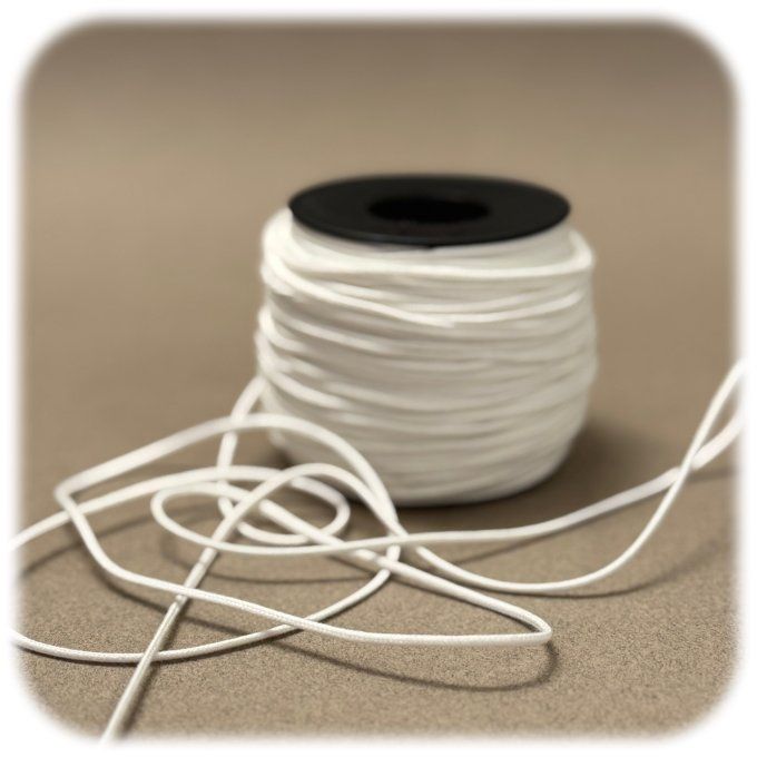 Cordon coton rond 1,5 MM