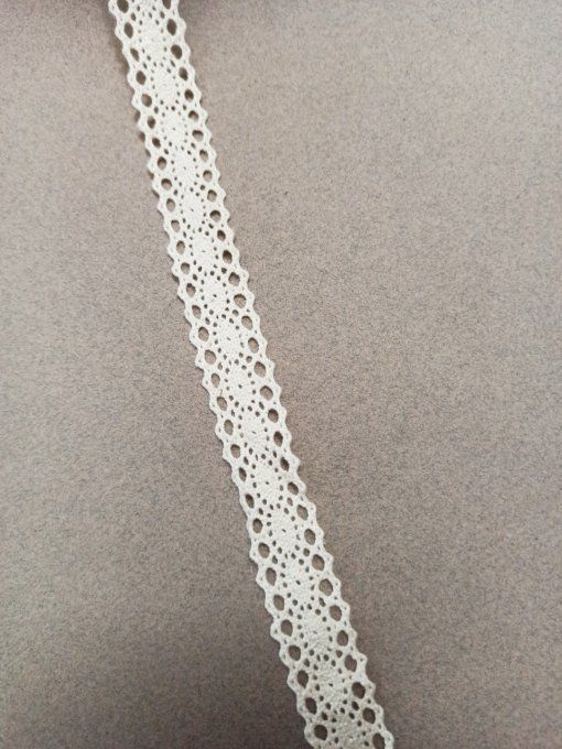 Dentelle Macramé au mètre - 20m écru -   - Copie