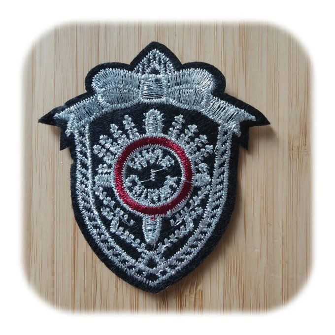 Ecusson patch armoirie MODELE 2 - 5 pièces
