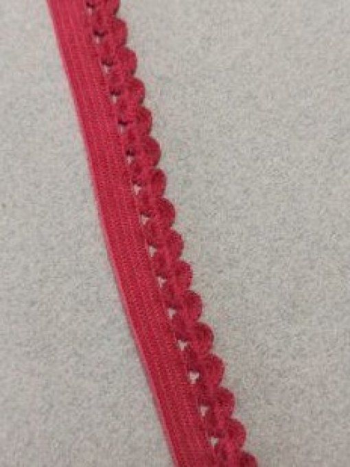 Elastique lingerie classique rouge 10 mm au mètre