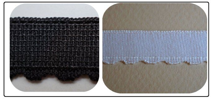 Elastique lingerie modèle 166 / 12 mm - 100 mètres