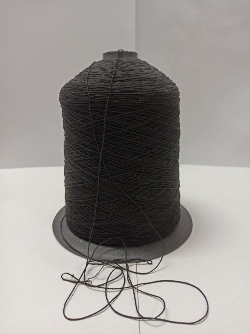 Fil élastique à smocks noir au mètre - Axe Mode Accessoires