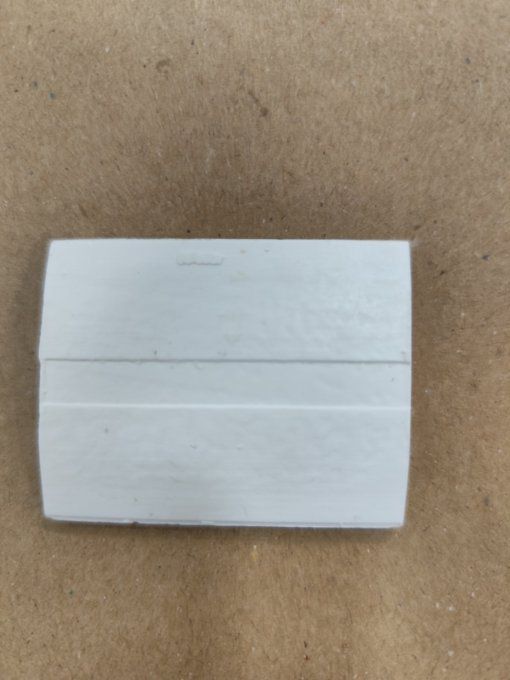 Craie savon blanche par 2