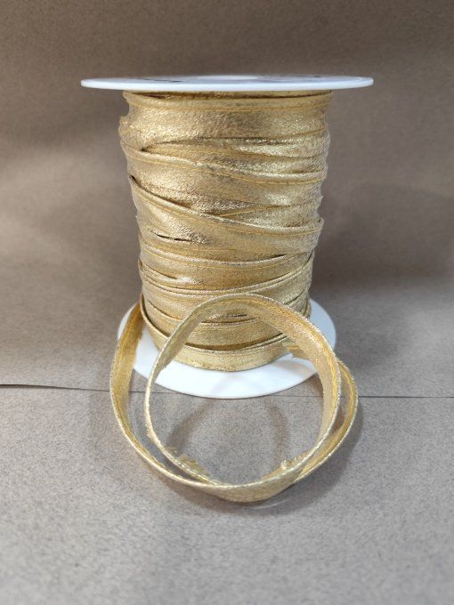 Passepoil doré au mètre