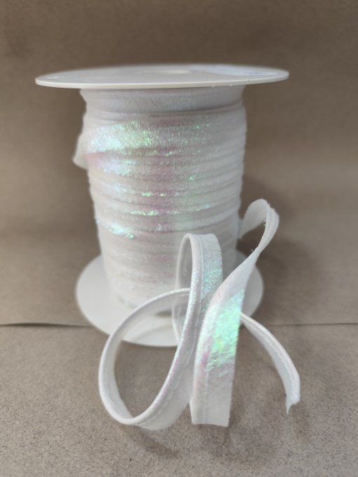 Passepoil irisé au mètre