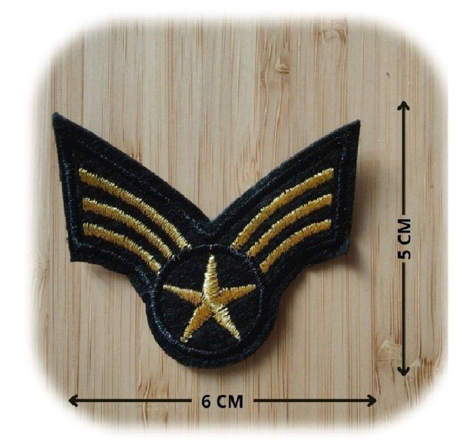 Patch écusson militaire à la pièce