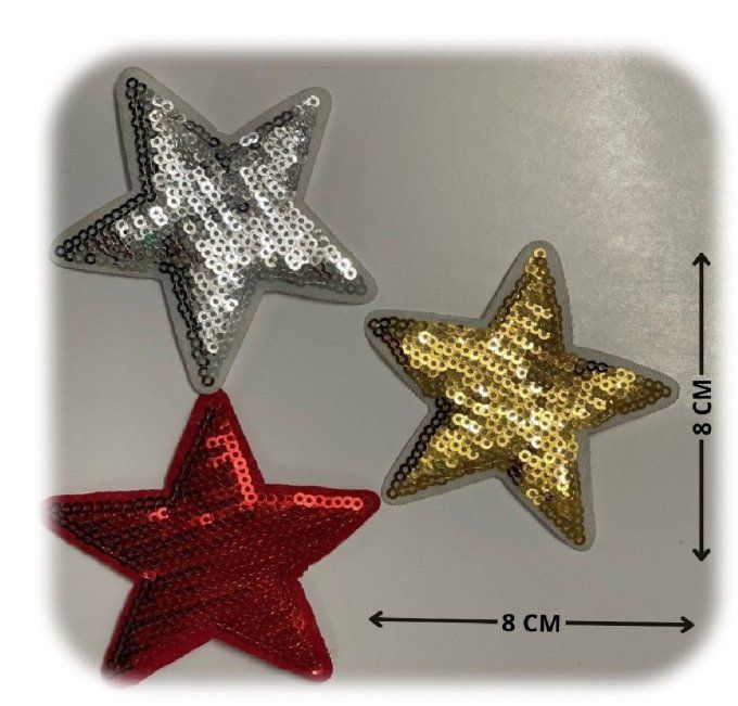 Patch étoile à la pièce