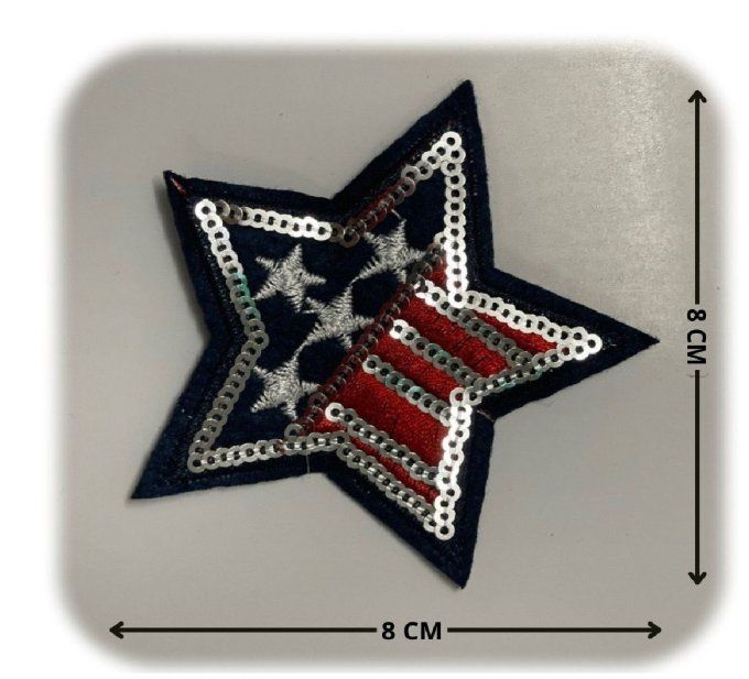 Patch étoile à la pièce