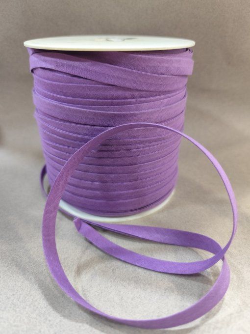 Promotion biais coton violet 100 mètres
