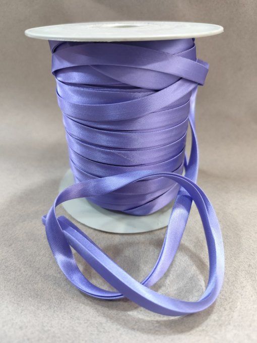 Promotion biais satin lavande 10mm 100 mètres -