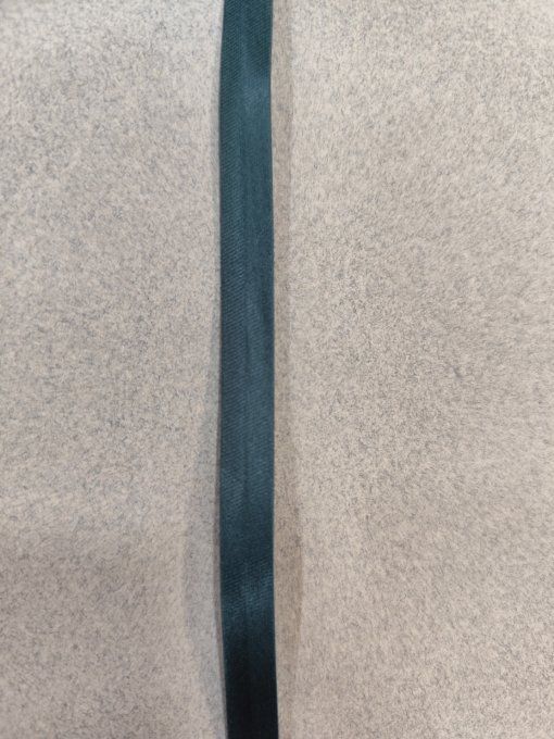 Promotion biais satin vert canard 10mm 100 mètres - -
