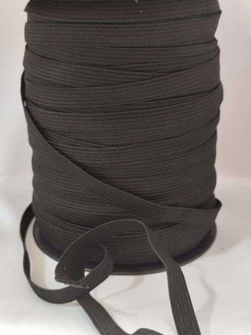 Promotion élastique noir ou blanc 10mm - 25 Mètres -
