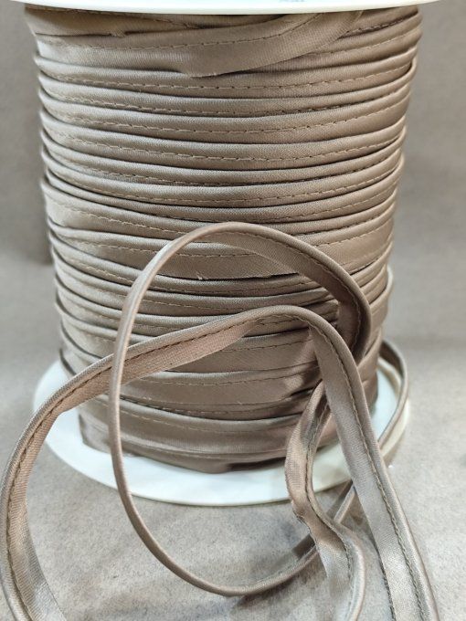 PROMOTION PASSEPOIL SATIN BEIGE 100 METRES