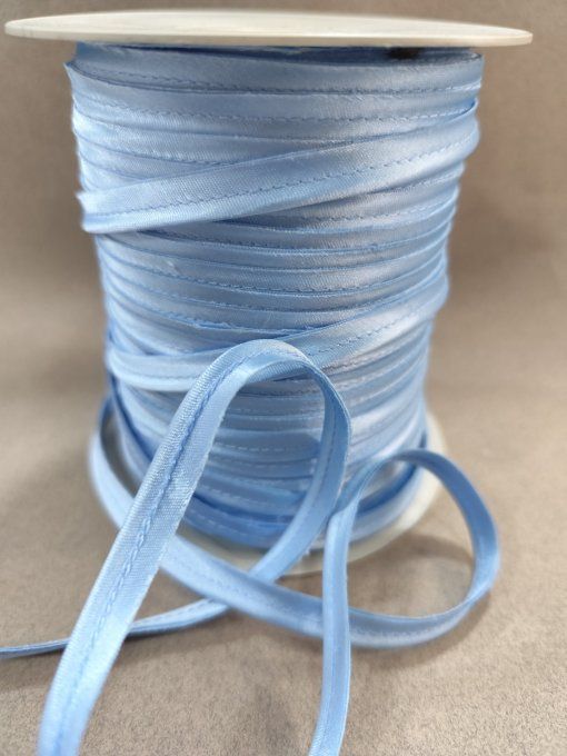 PROMOTION PASSEPOIL SATIN BLEU 100 METRES -