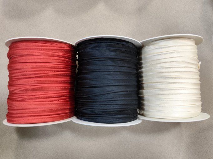 Promotion PASSEPOIL SATIN ROULEAUX  Lot4  300 MTS -