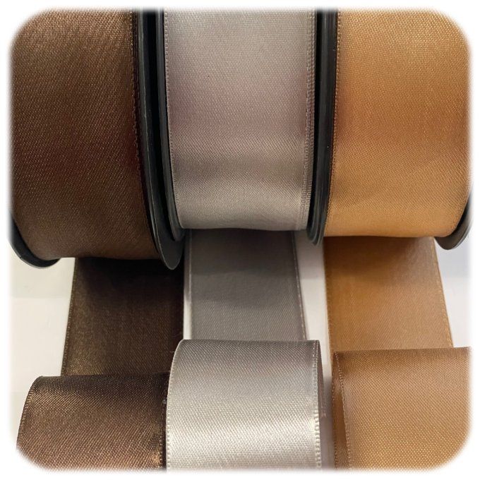RUBAN SATIN 40 MM  LOT 1 - 150 METRES