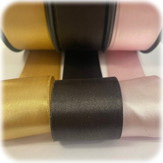 RUBAN SATIN 40 MM  LOT 2 - 150 MTS