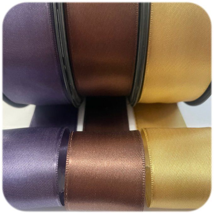 RUBAN SATIN 40 MM  LOT 3 - 150 MTS