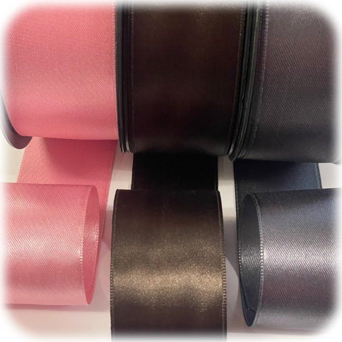 RUBAN SATIN 40 MM LOT 5 - 150 MTS