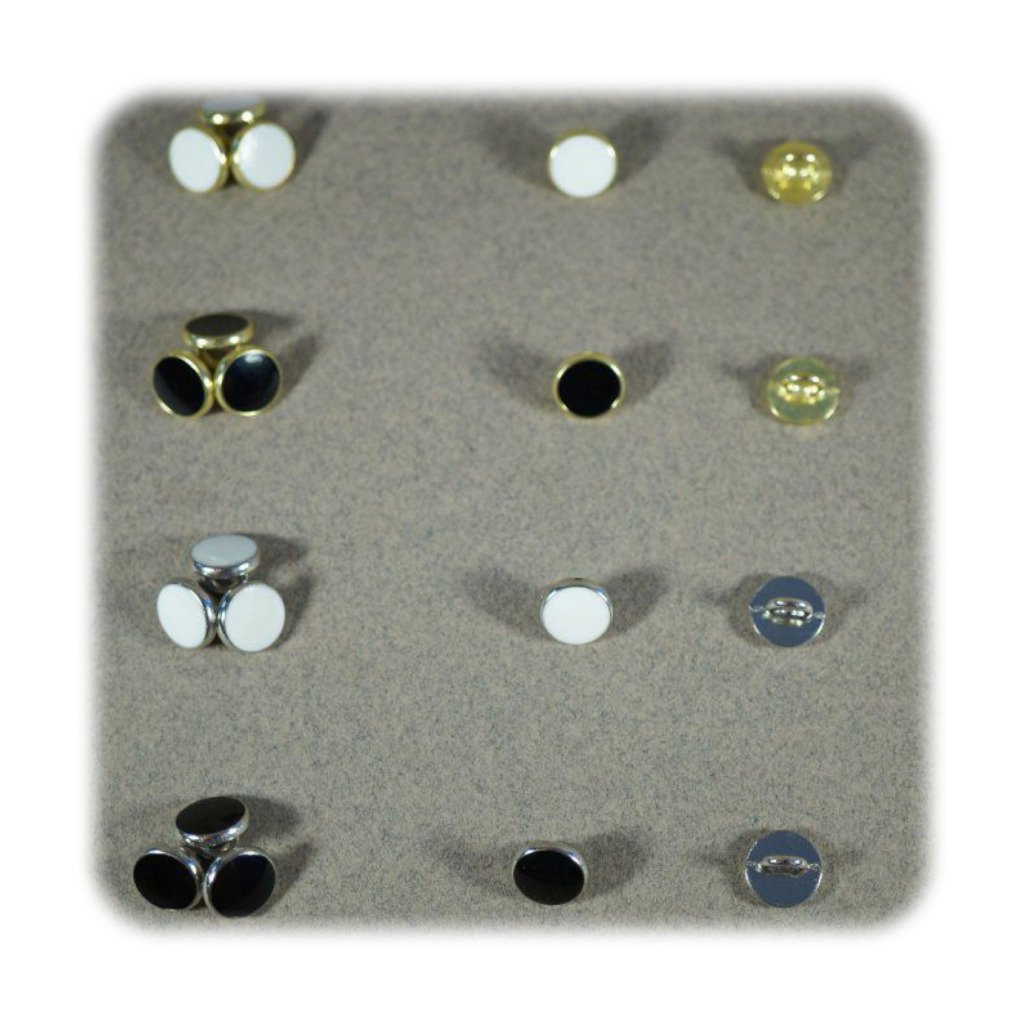 Les boutons à la pièce