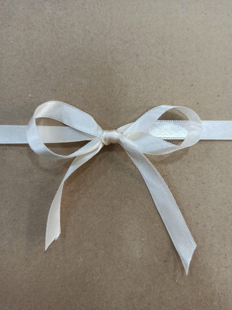Promu ruban satin 10 mm écru