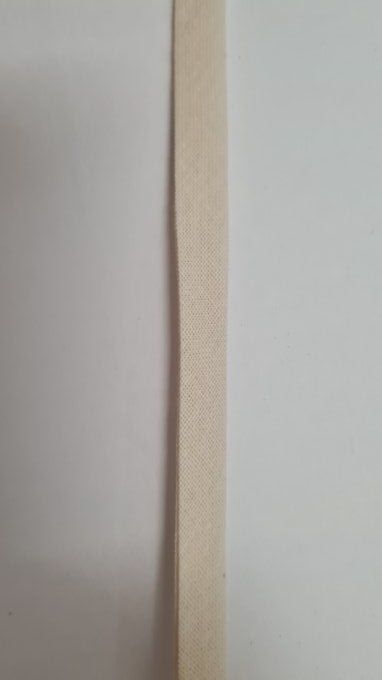 Biais coton écru au mètre