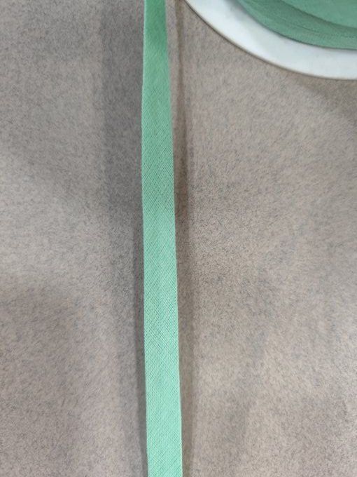 Biais coton jade – rouleau 100 m