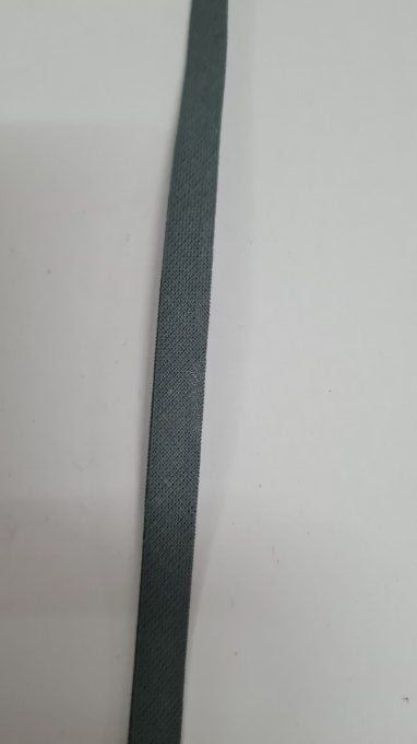 Biais coton gris moyen  au mètre