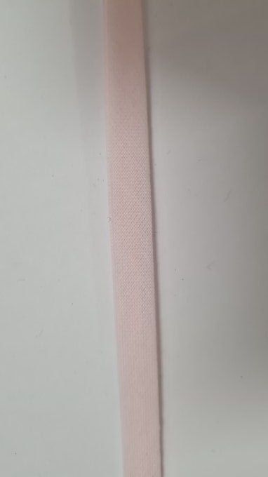 Biais coton rose clair au mètre