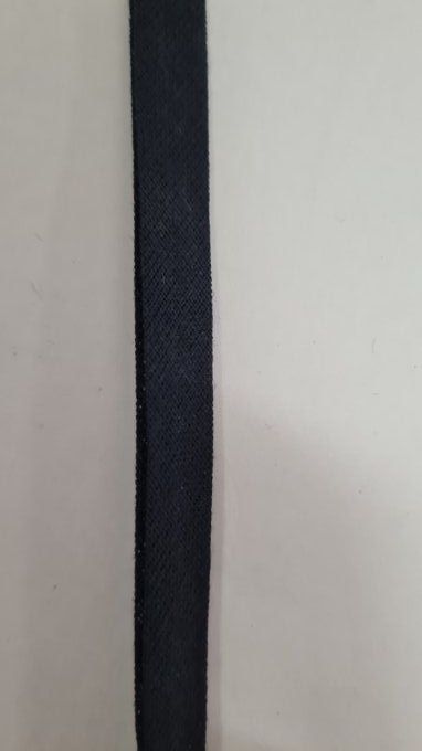 Biais coton marine au mètre