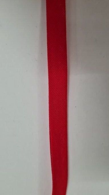 Biais coton rouge 10 mm vendu au mètre – Axe Mode