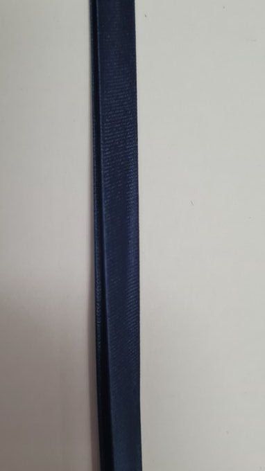 Biais satin marine au mètre
