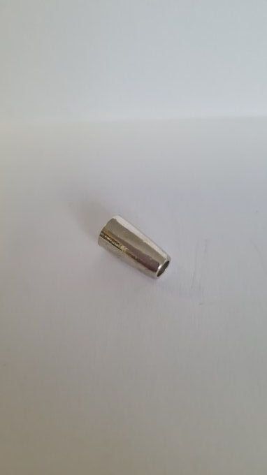 Embout cordon métal conique 12mm à la pièce