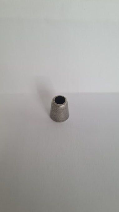Embout cordon métal conique  12mm à la pièce