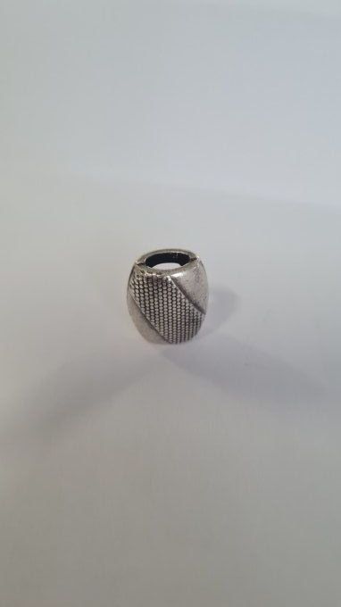 Embout cordon métal perle 12mm à la pièce