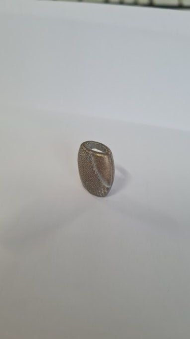 Embout cordon métal perle 12mm à la pièce