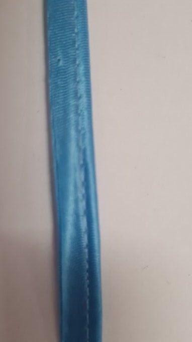 Passepoil satin bleu ciel au mètre