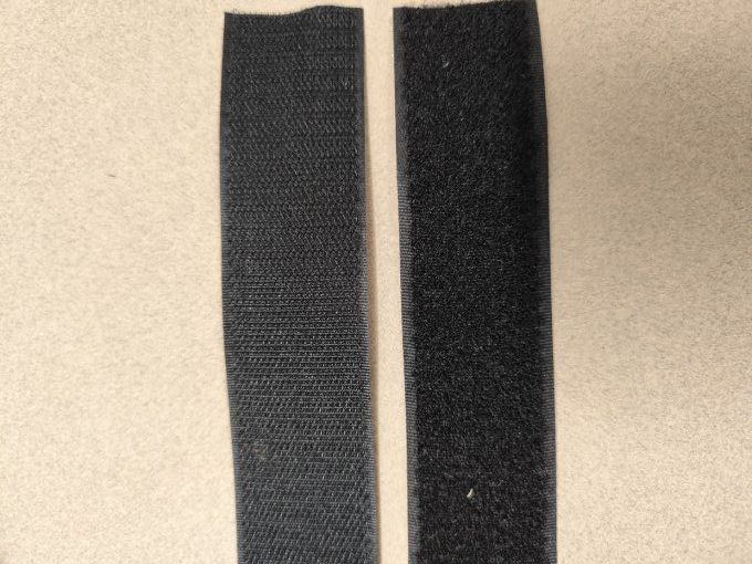 Velcro à coudre noir 16 mm au mètre