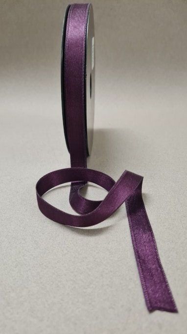 Ruban satin violet au mètre