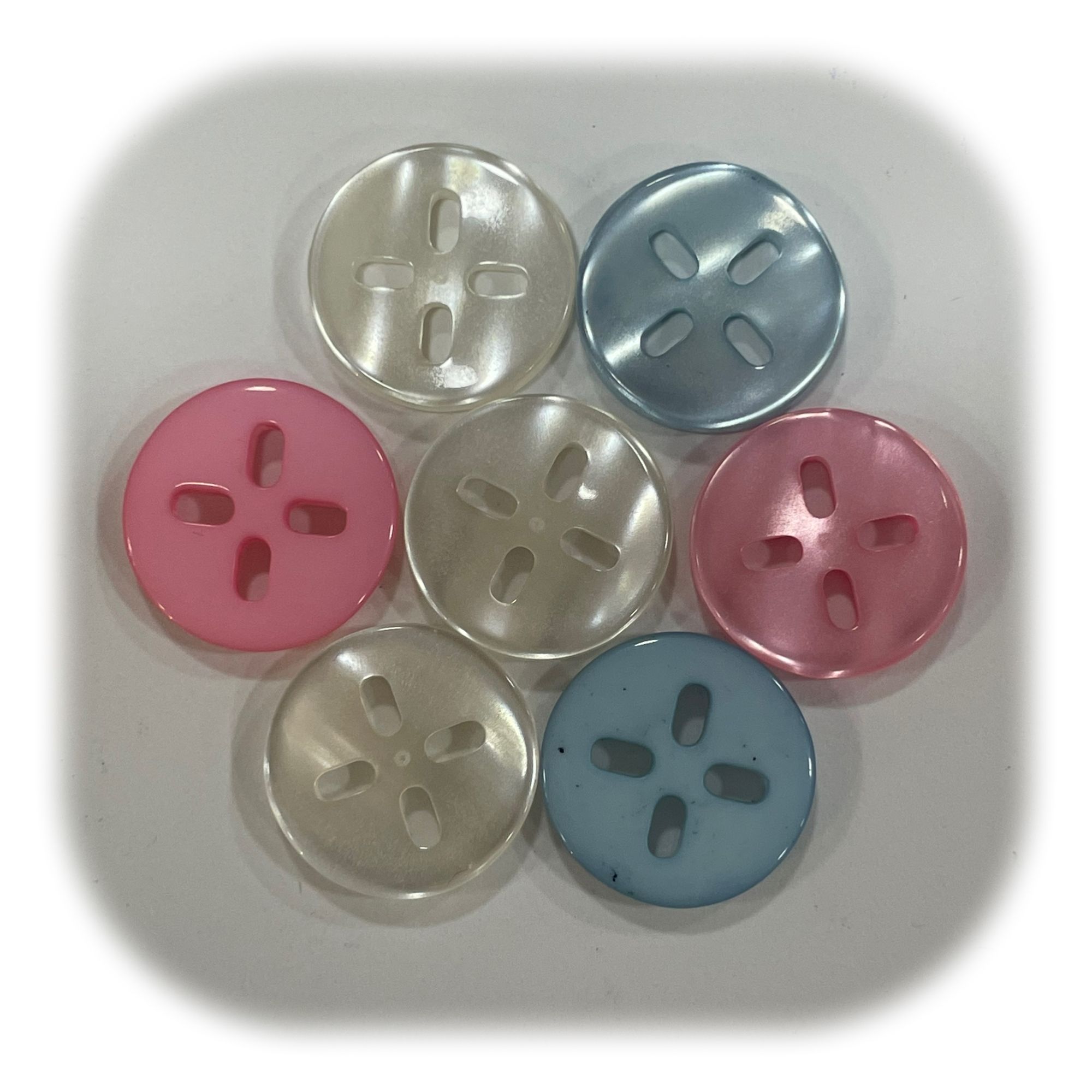 Boutons coloré _axe mode accessoires