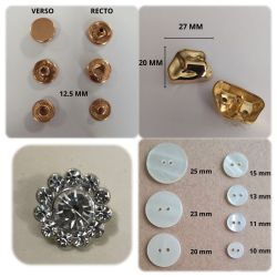 Boutons à la pièce