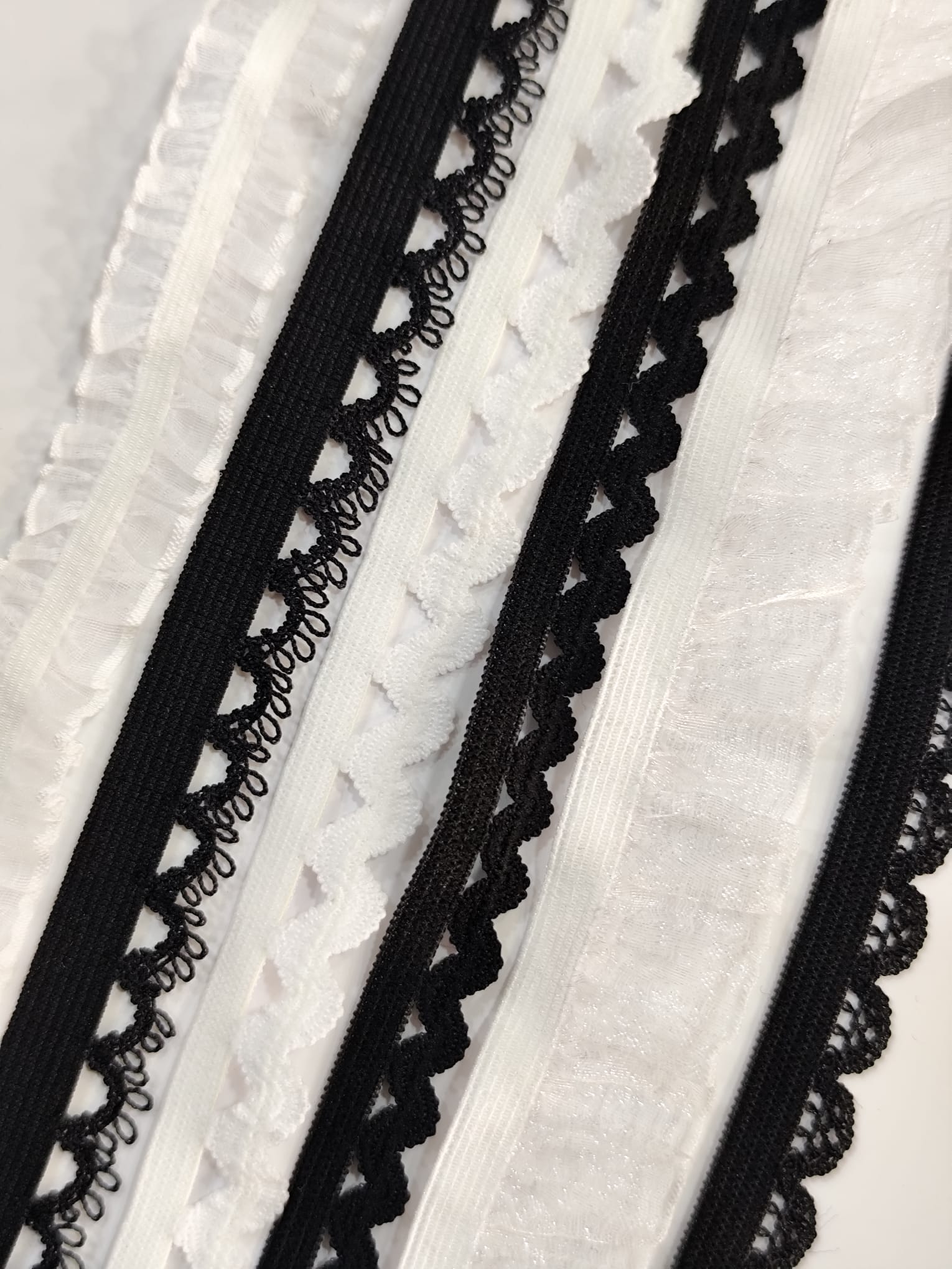 Elastiques lingerie au mètre