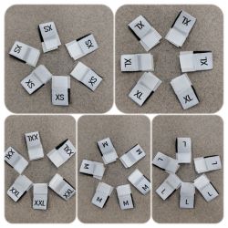 Les étiquettes de tailles
